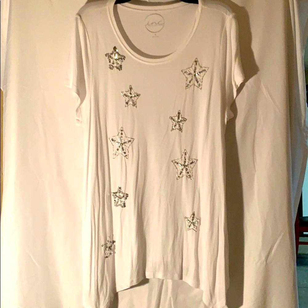 Long white T